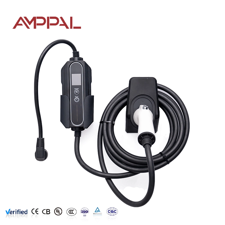 Пренослив AC EV полнач од 11 kW со акрилен дизајн за патување и полнење дома