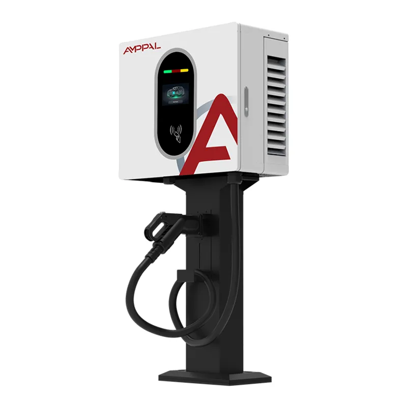 Станица за полнење на DC Fast EV на ѕид од 20 kW за комерцијален паркинг
