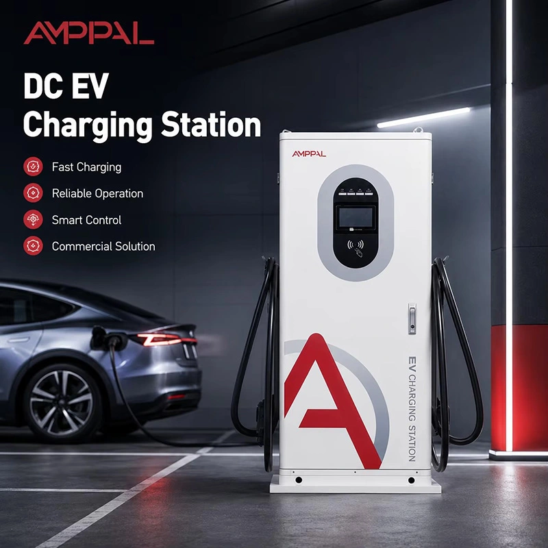 40kW Комерцијална интегрирана станица за полнење DC EV за јавен паркинг