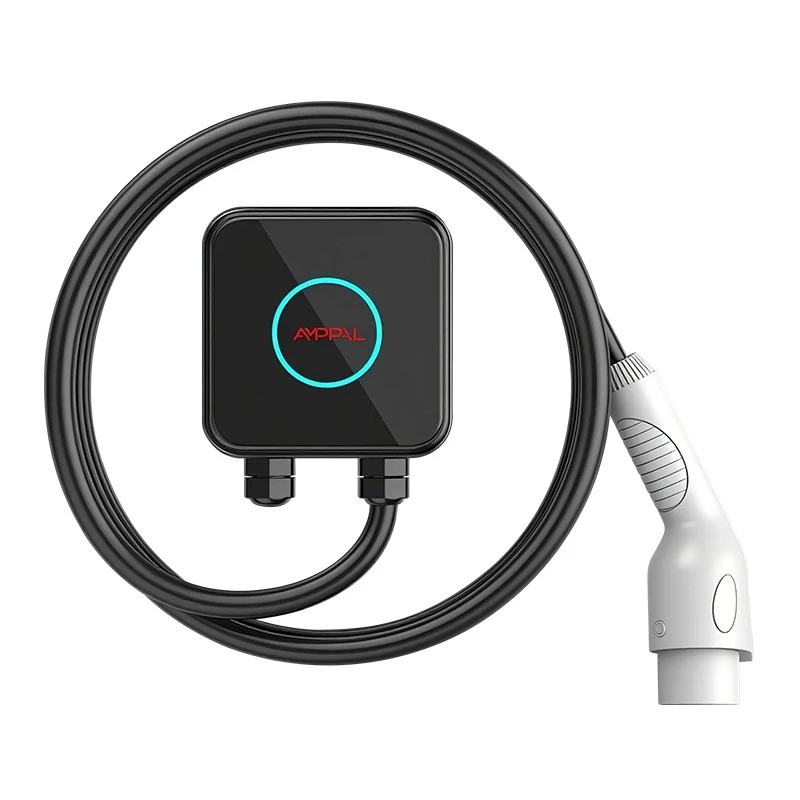 Компактен Wallbox AC EV полнач од 7 kW за станбени гаражи